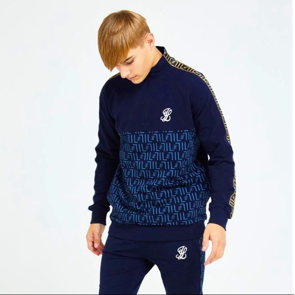 Sik Silk / Illusive London Elite Quarter Zip Hoodie